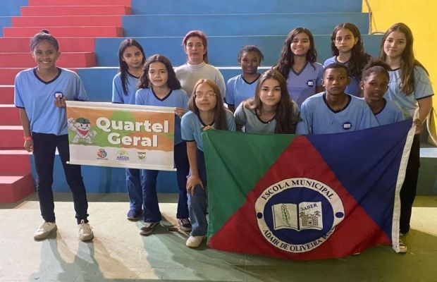 Quartel Geral conquista 3º lugar na fase regional do JEMG 2025 com equipe feminina de futsal